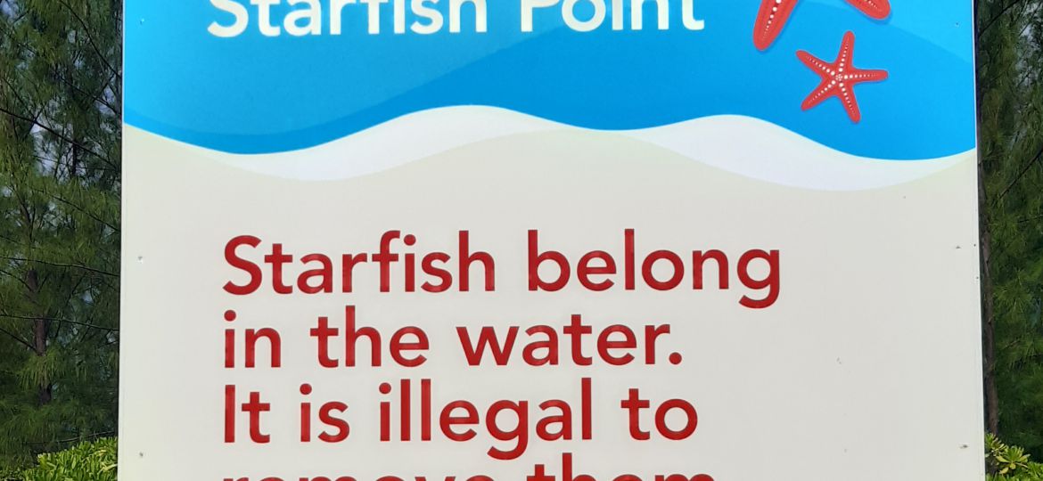 Starfish Point sign
