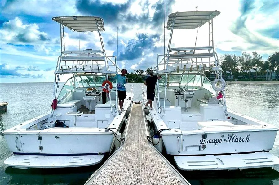 Reel Busy and Escape Hatch at the dock